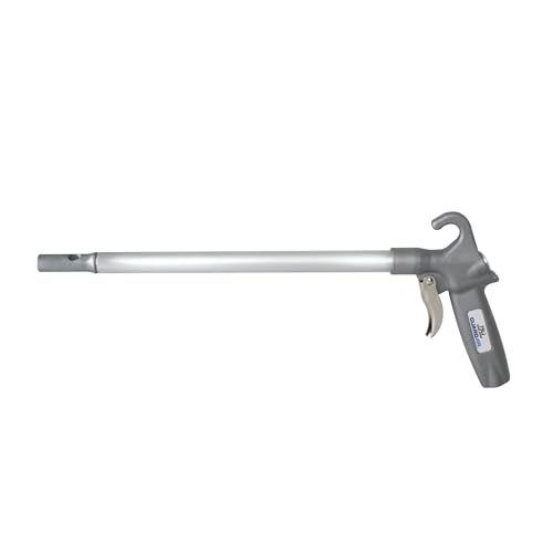 Guardair Long John Safety Air Gun - 18 inch Aluminum Extension, Pistol Style Grip, OSHA Compliant Venturi Nozzle, 1/4 Inch FNPT Inlet (75LJ018AA) - Image 1
