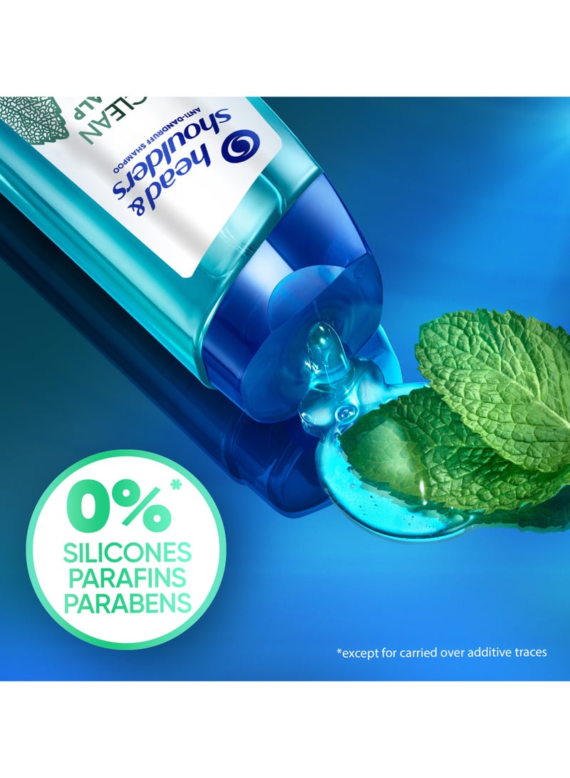 Head & Shoulders Deep Clean For Severe Itchy Scalp Anti-Dandruff Shampoo 400ml - Image 3