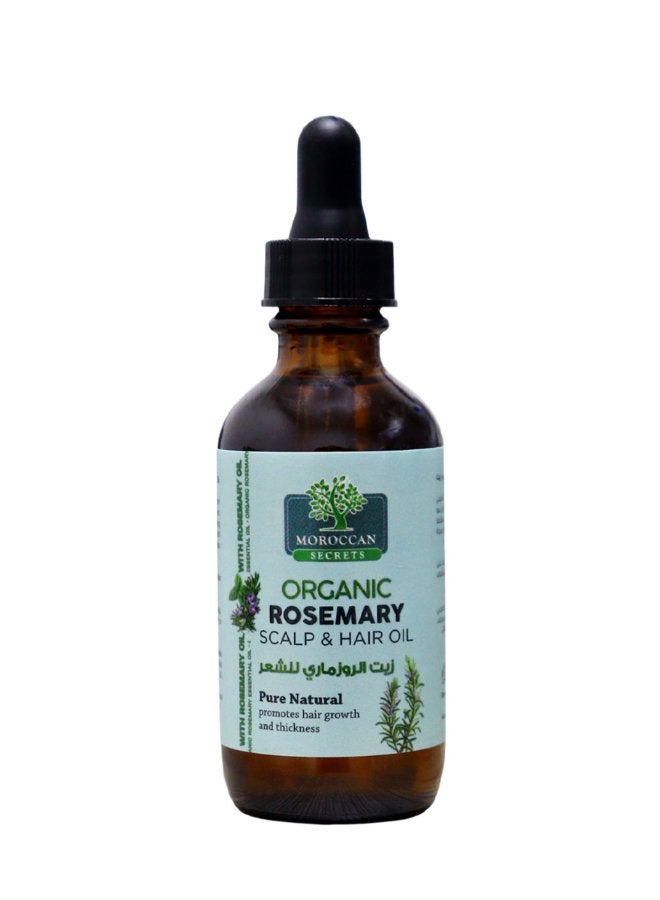 MOROCCAN SECRETS Organic Rosemary Scalp & Hair Oil - Image 1