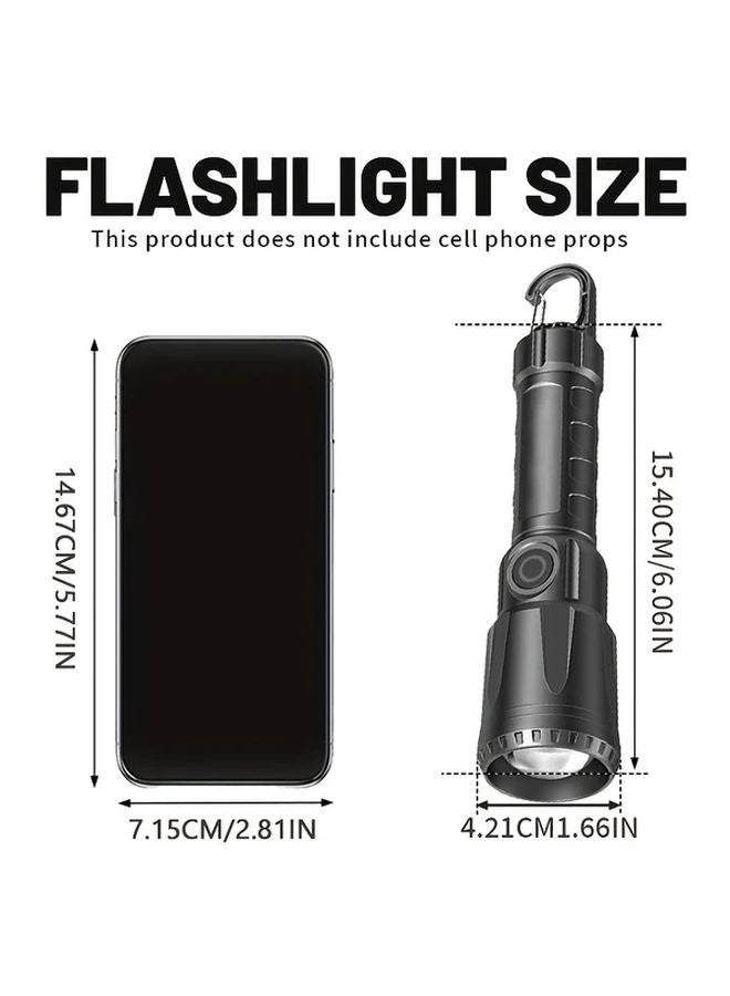 395nm UV Flashlight USB C Rechargeable Black Light For Scorpion Hunting Pet Urine Detection - Image 4