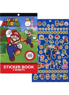 Super Mario Brothers Nintendo Super Mario Stickers Party Favor Packs ~ Over 600 Stickers  - Image 4