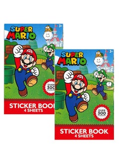 Super Mario Brothers Nintendo Super Mario Stickers Party Favor Packs ~ Over 600 Stickers  - Image 1