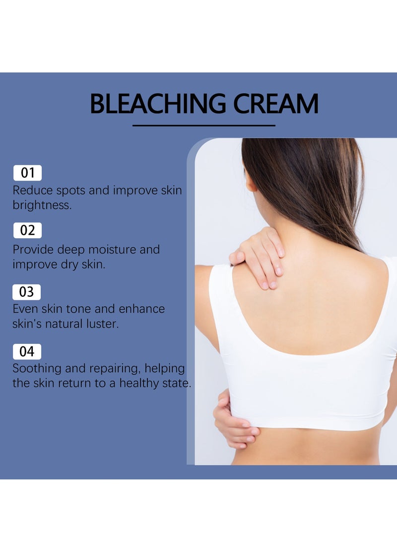 Skin Lightening Cream for Intimate Areas – Vitamin C Dark Spot Remover for Underarms, Knees, Elbows & Bikini Line 30g