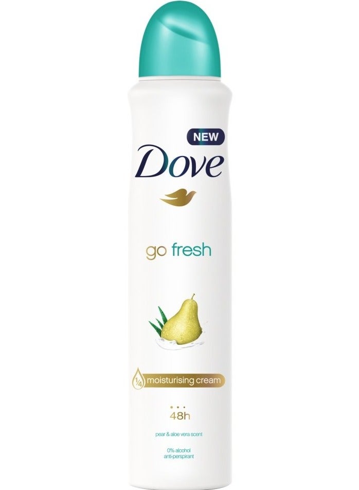 Dove Dove Go Fresh Pear &Aloe Vrea Scent Spray 250 Ml