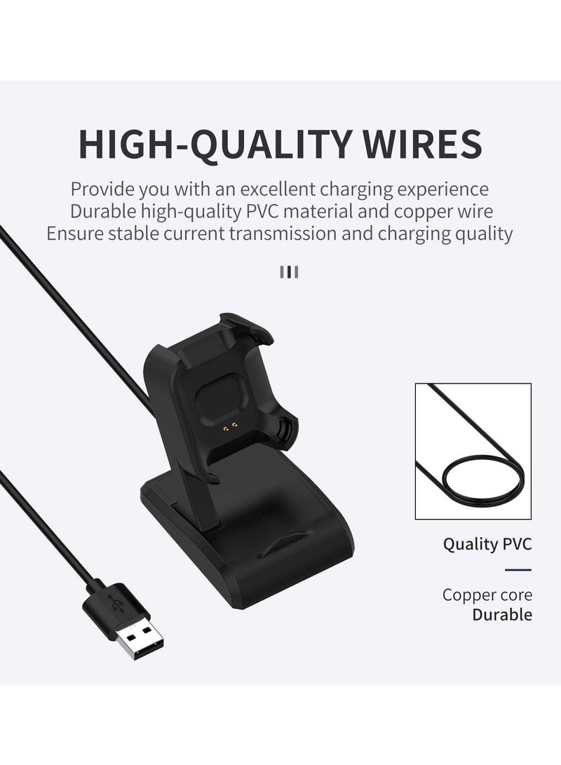 Stand Charger for Xiaomi Watch Mi Watch Lite Global Version and for Redmi Watch Charging Stand Fast Charge Stable Performance Compact Design for Travel Car Home Use 3.3ft - Image 5