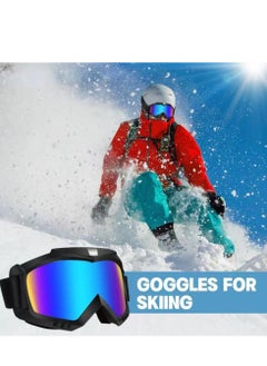Generic Dirt Bike Goggles Motorcycle ATV Riding Ski Windproof Glasses Racing Helmet for Adults Men Women Youth Kids 2 Pack  - Image 4