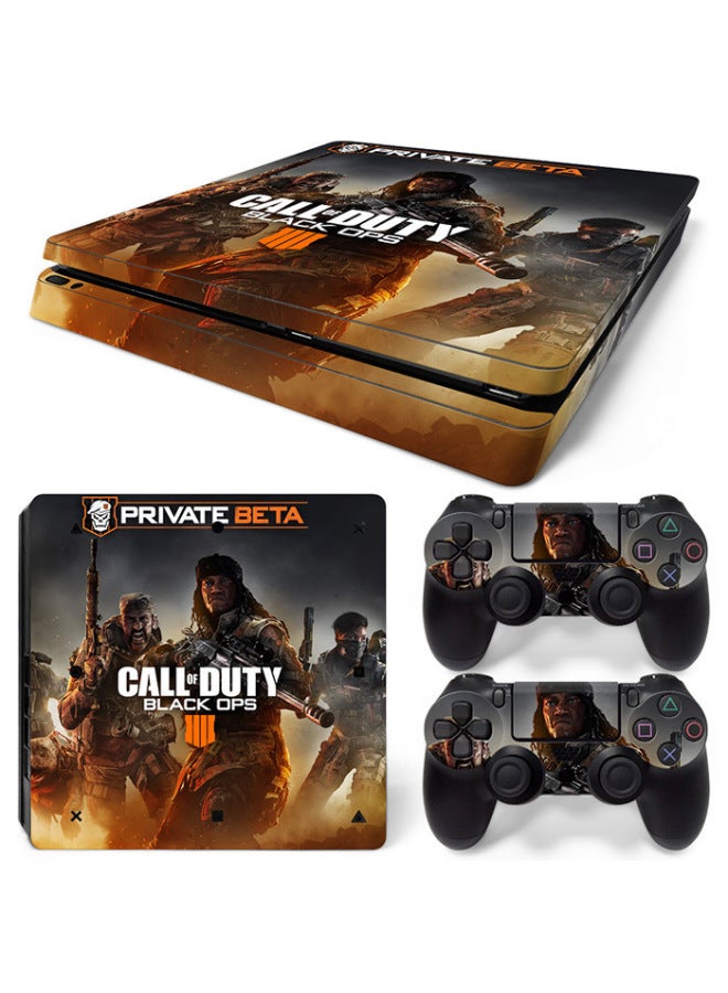 PS4 Slim Game Machine Full Body Sticker Full Body Sticker Protective Sticker Handle Sticker-Color:TN—PS4Slim—5602 - Image 5