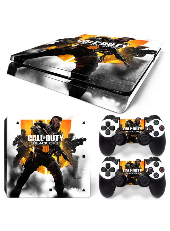 PS4 Slim Game Machine Full Body Sticker Full Body Sticker Protective Sticker Handle Sticker-Color:TN—PS4Slim—5602 - Image 3