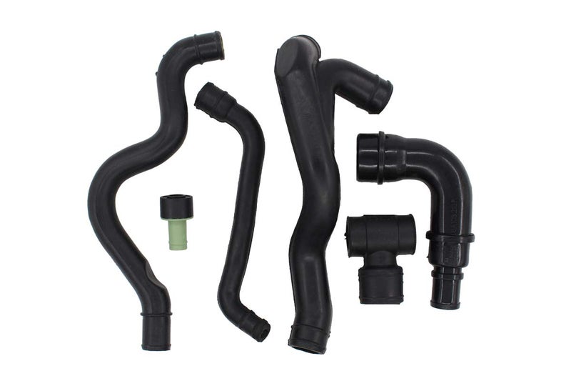 NewYall Engine Crankcase Breather Pipe Hose Tube Kit for Audi TT 18L 20002002 TT Quattro 18L 20002002 VW Golf 18L 20002002 Jetta 18L 20022003 Jetta GLS 18L 20002001 - Image 2