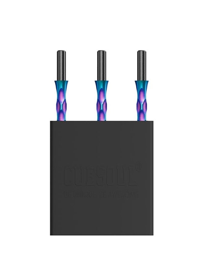 كيوسول رؤوس سهام بديلة من نوع CUESOUL Touch Point II، مقاس 45 مم، بمقابض ملونة على شكل ثعبان - Image 2