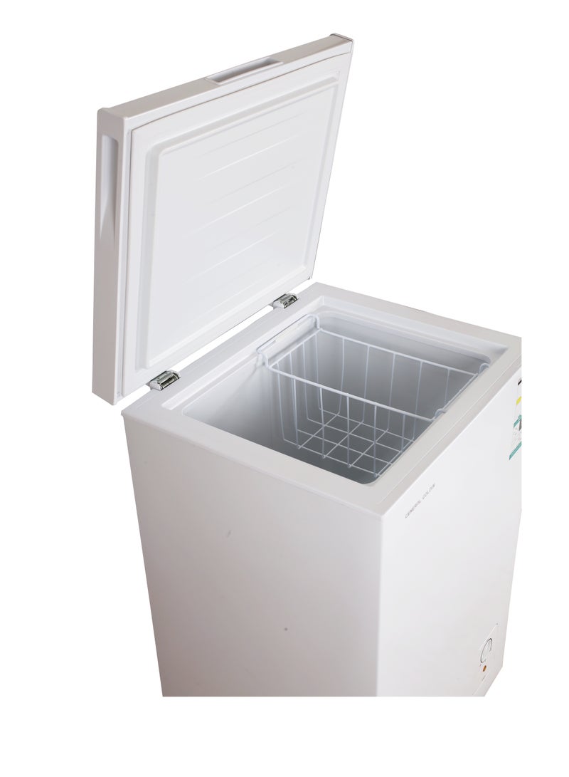 جنرال جولدن ثلاجة جنرال جولدين 95 لتر 3.4 قدم مكعب، ضاغط عالي الجودة بدون ضوضاء، سعة قصوى، سهلة النقل، لون أبيض - Image 3