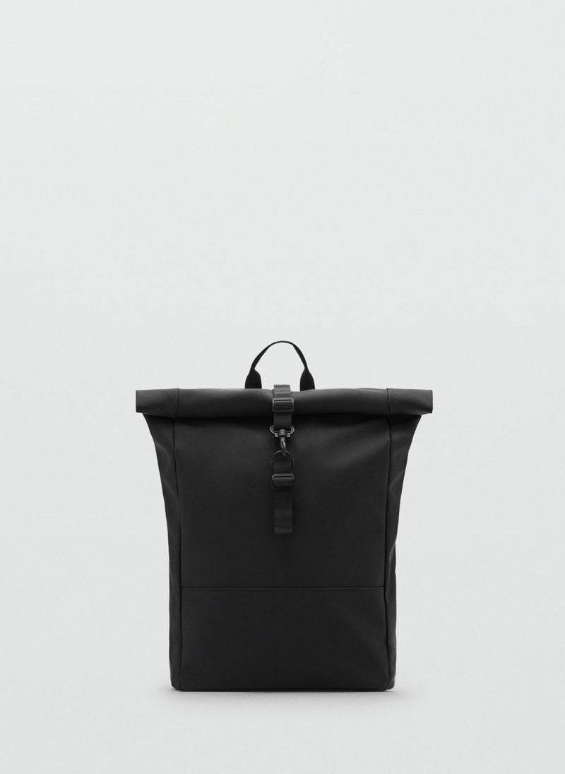 Mango Man - Gum  Top Handle Roll On Backpack - Image 1