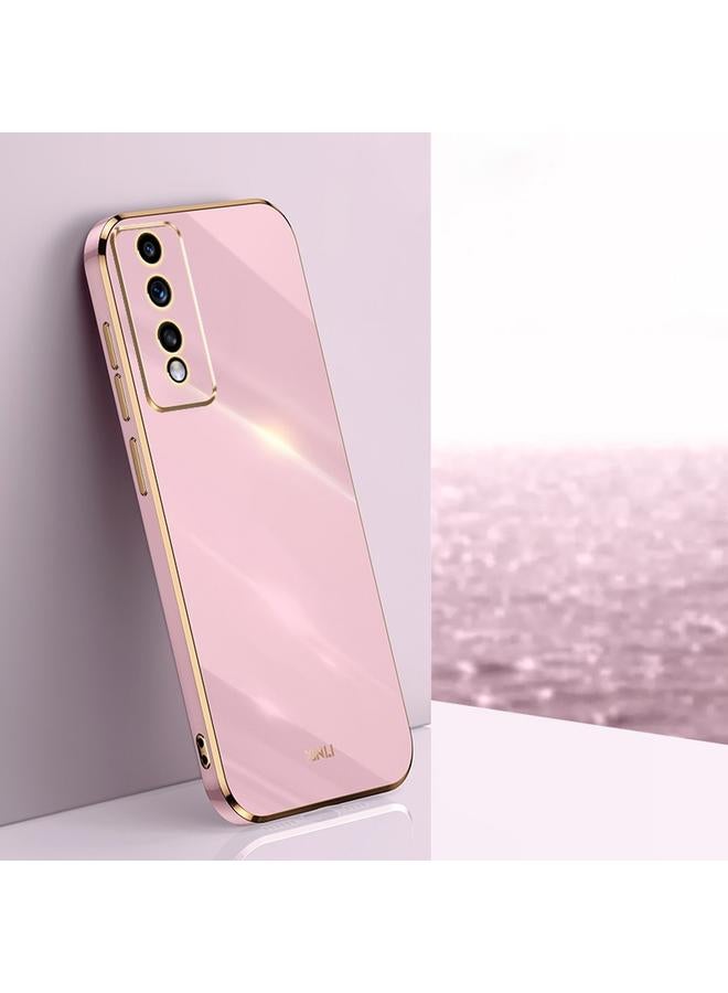 Case For Honor 80 GT 5G Straight Edge 6D Electroplate TPU Phone Case