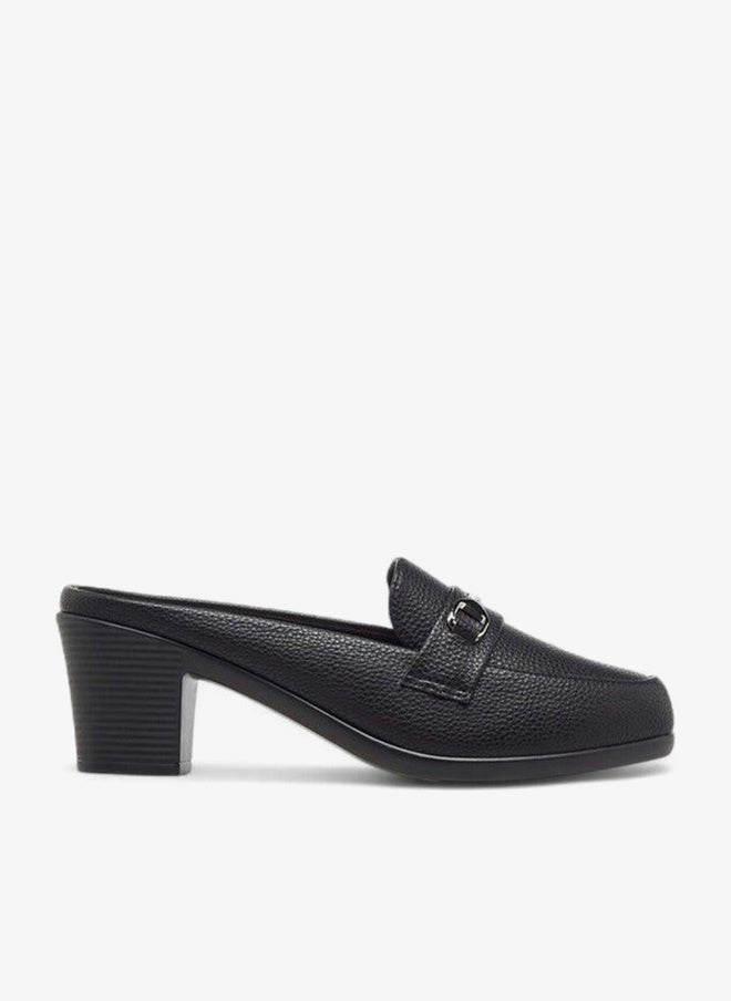 فلورا بيلا من شو إكسبرس ميش نسائي بنعل سميك مزين بمعدن وكعب مربع - Image 1