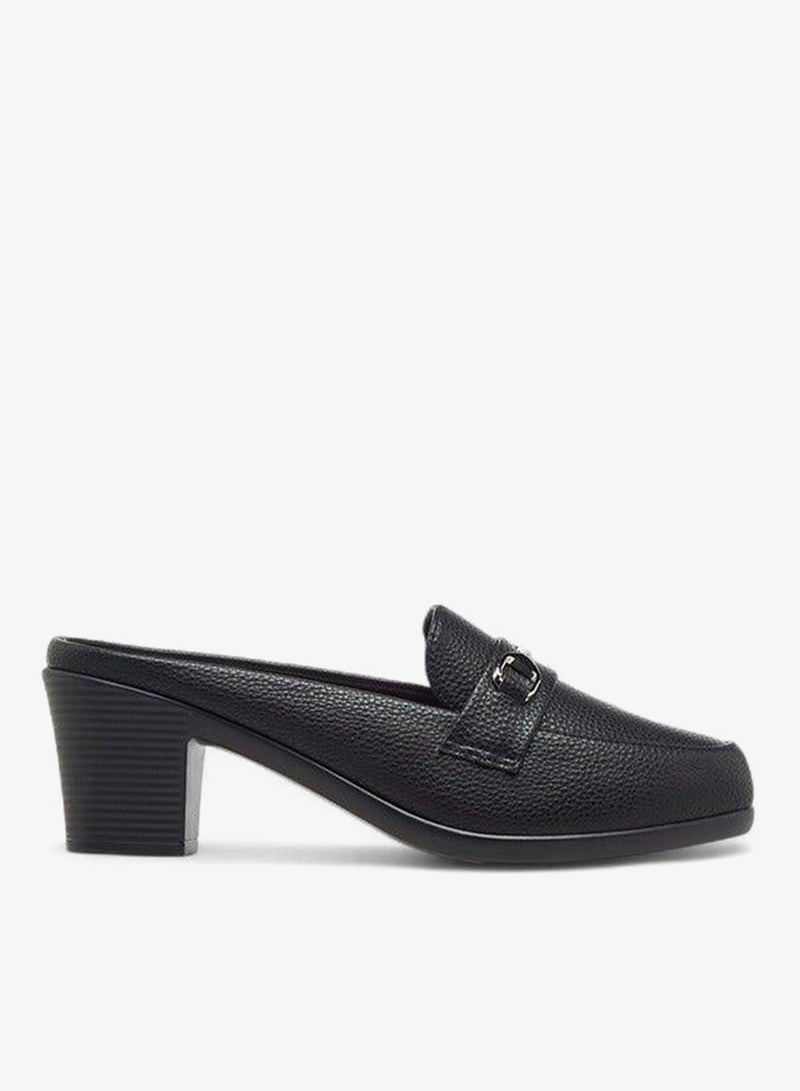 فلورا بيلا من شو إكسبرس ميش نسائي بنعل سميك مزين بمعدن وكعب مربع - Image 2