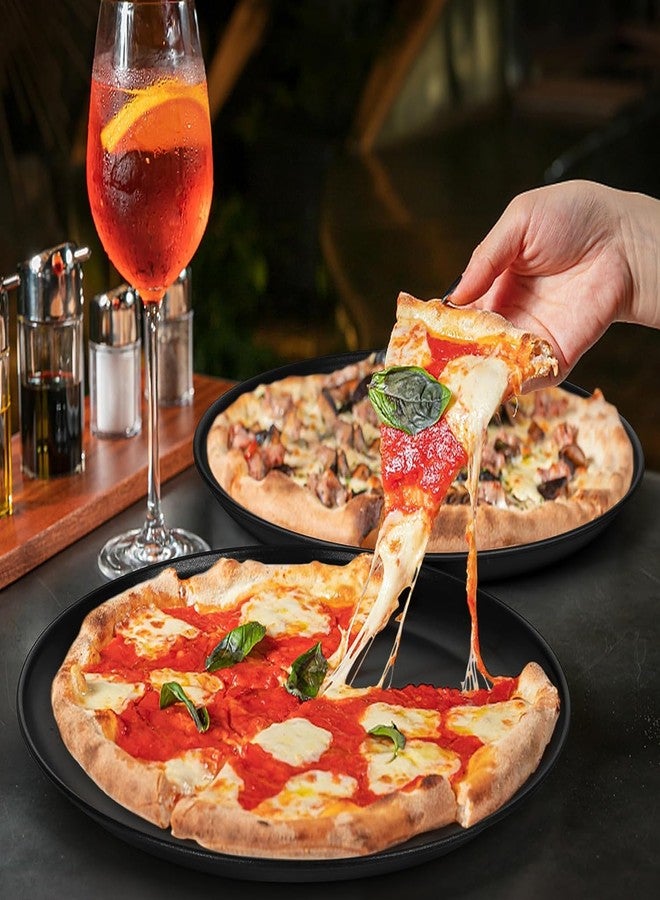 TrendyTrolley® Pizza Tray & Square Cake Tin Set | 2 Pc Premium Non-Stick Oven Bakeware Combo | Perfect for Pizza, Brownies, Cakes & Baking Gifts | Dishwasher Safe & Easy Clean - Image 3