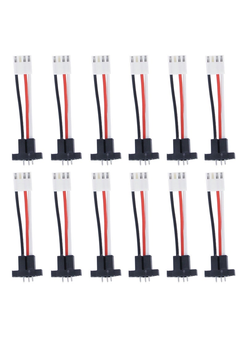 FIRST ALERT First Alert BRK ADK-12 Smoke Alarm Adapter Plug for Kidde Hardwire Smoke Alarms, Pack of 12, White/Black  - Image 1