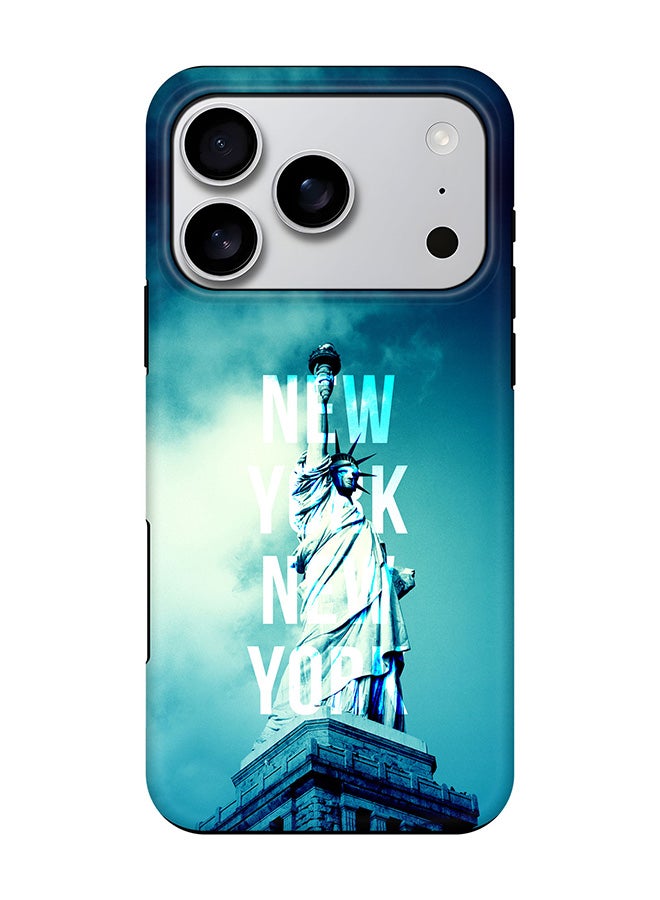 Stylizedd Tough Pro Magnetic Case for iPhone 17 Pro, Dual Layer hybrid PC + TPU Mobile Cover Matte - New York New York
