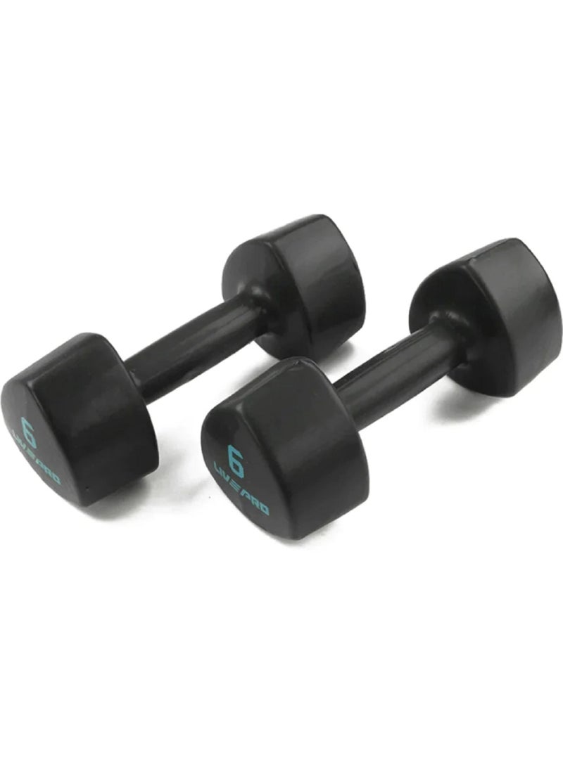 LivePro Studio Dumbbells 6 Kg