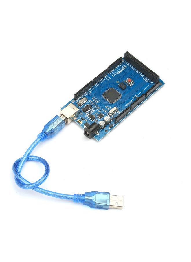 NIBEMINENT 3D Printer Controller Kit Includes RAMPS 1.4 2560 R3 Board USB Cable DRV8825 Stepper Motor Driver with Heatsink for Engraving Machine Multicolor  - Image 1
