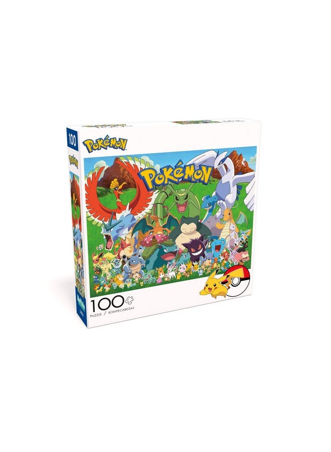 Buffalo Games - Pokemon- Fan Favorites - 100 Piece Jigsaw Puzzle for Families -Challenging Puzzle Perfect for Game Nights - Finished Size is 15.00 x 11.00 - Image 3