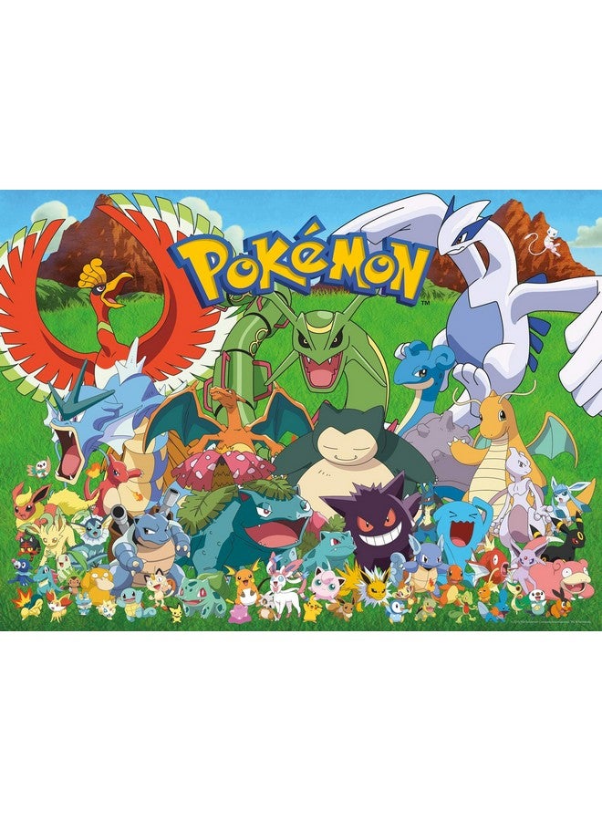 Buffalo Games - Pokemon- Fan Favorites - 100 Piece Jigsaw Puzzle for Families -Challenging Puzzle Perfect for Game Nights - Finished Size is 15.00 x 11.00 - Image 1