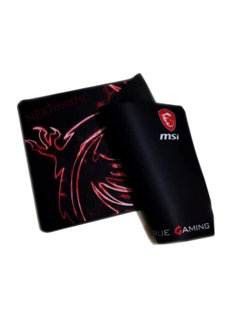 ماركة غير محددة - لوحة ماوس الألعاب msi - قاعدة مطاطية مضادة للانزلاق - إصدار السرعة | مقاس L 70 × 30 سم - Image 1