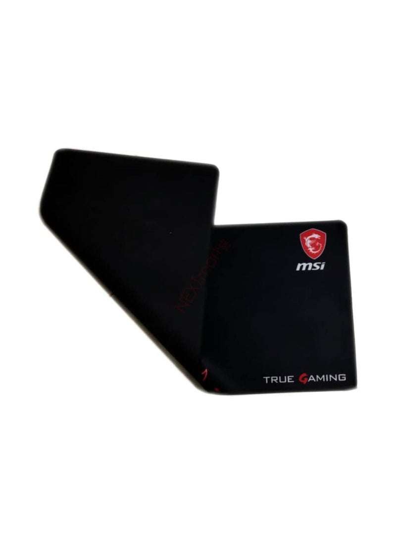 ماركة غير محددة - لوحة ماوس الألعاب msi - قاعدة مطاطية مضادة للانزلاق - إصدار السرعة | مقاس L 70 × 30 سم - Image 1