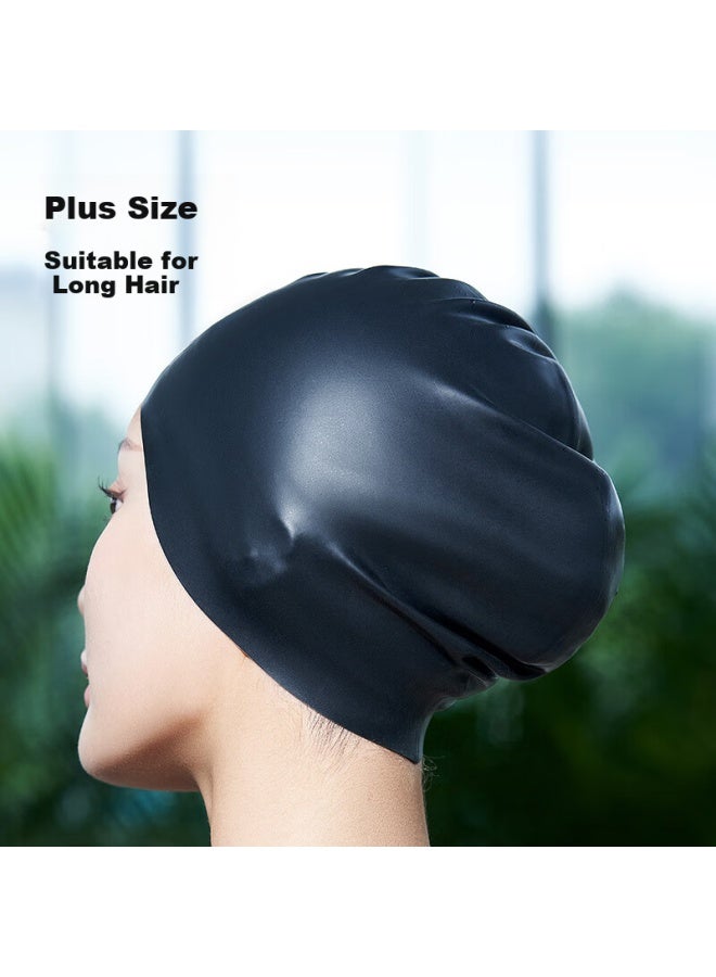 JD.com Jdjingzao Swimming Goggles And Swim Cap Set For Beginners, Uni High Definition Anti-fog Adult Swimming Goggles With Silicone Swim Cap - Image 2