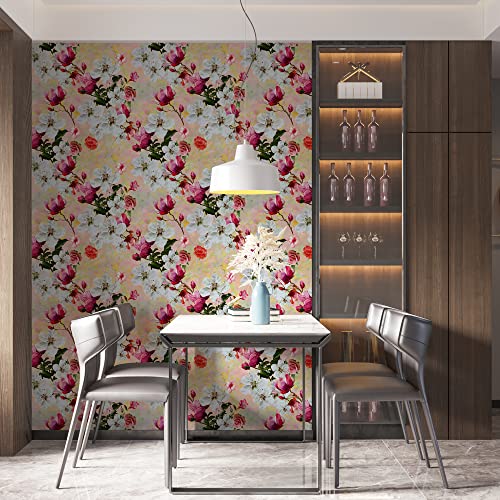 PAPER PLANE DESIGN Floral Peel and Stick Wallpaper for Home Office Decoration (1 Roll Size 2 X 12 Feet) - Image 5