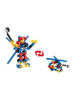 NIBEMINENT ARK0740 75-Piece Transformable Construction Building Block Set 3+ Years  - Image 3