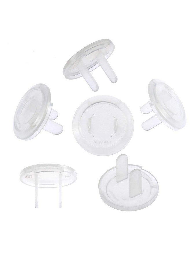 PandaEar Outlet Plug Covers(52 Pack) Clear Child Proof Electrical Protector Safety Caps with Adult Easy Release Concave Design - Image 1