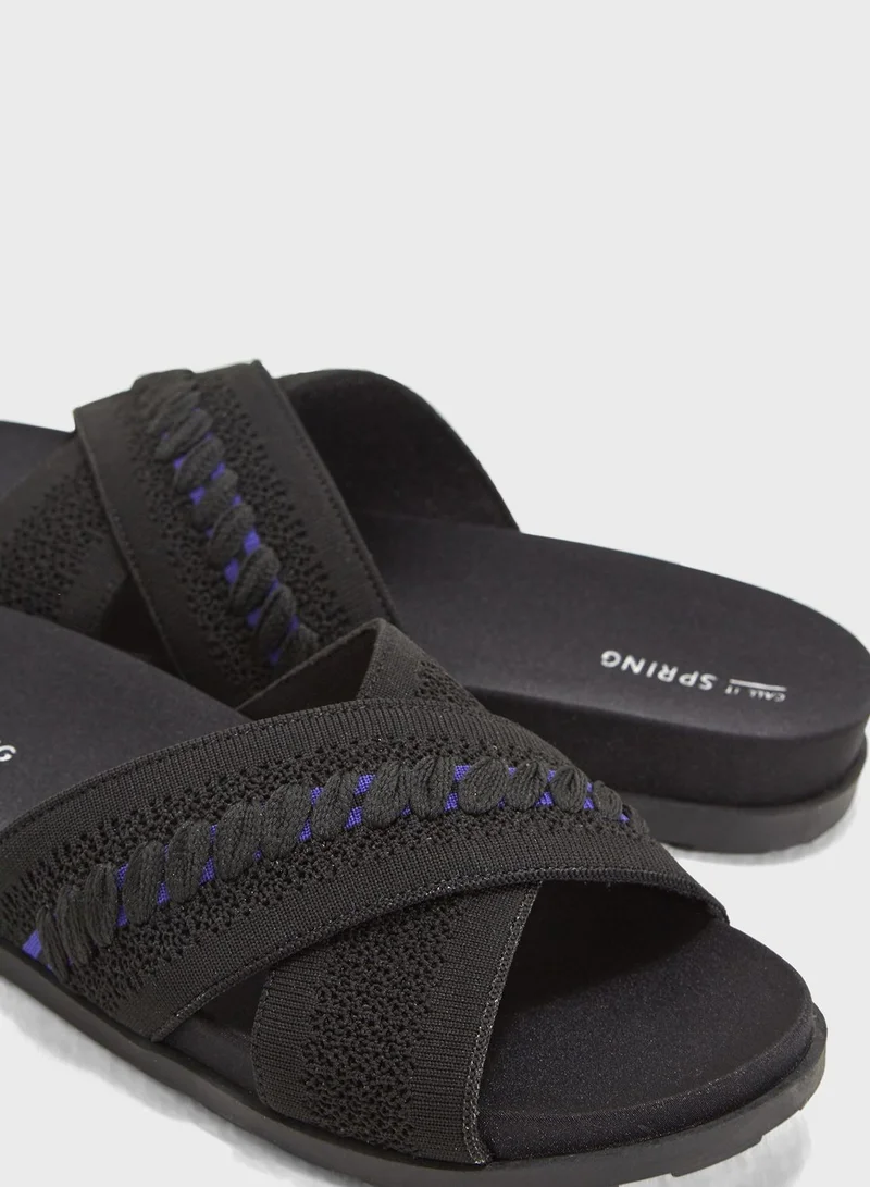 CALL IT SPRING Flat Criss Cross Sandal