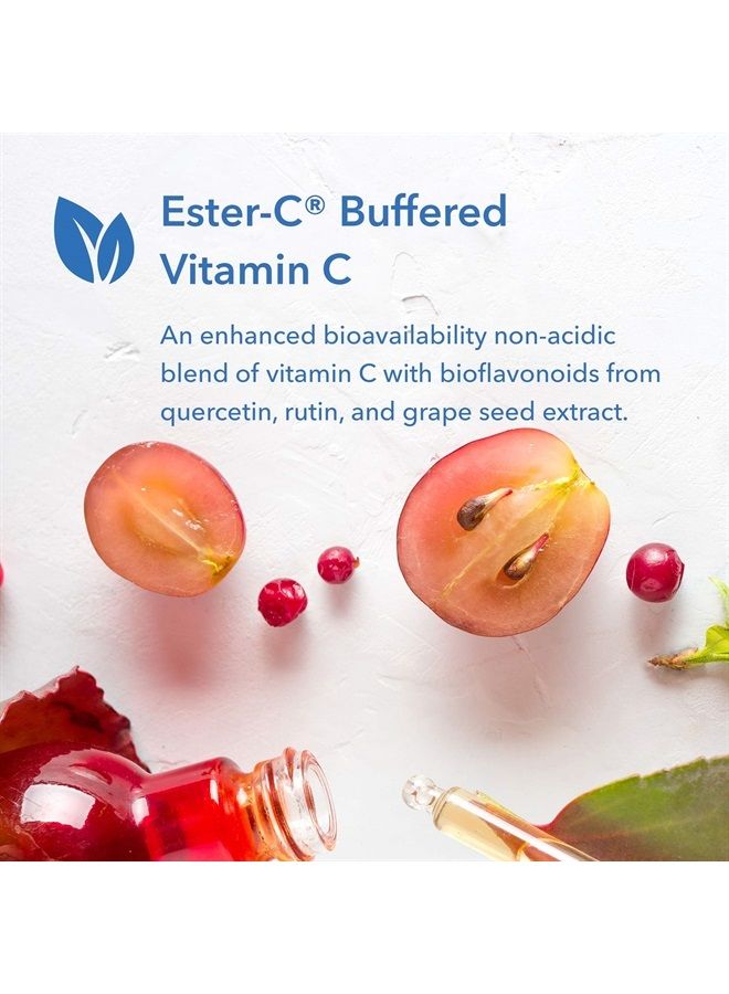 Allergy Research Group Esterol Ester-C - Buffered Vitamin C, Bioflavonoids, Quercetin - 100 Vegetarian Capsules