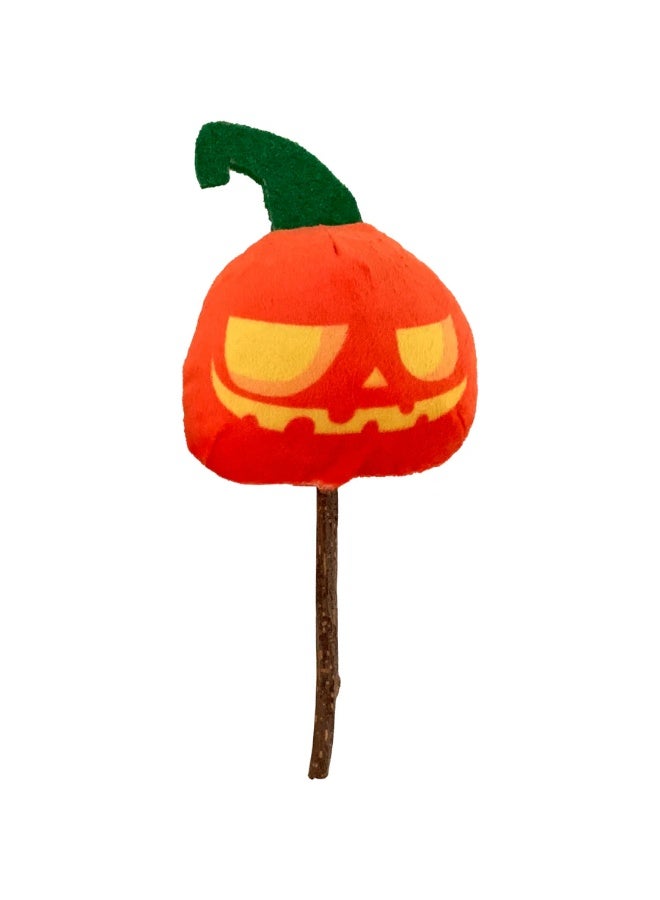 Cat Toy Fright Pumpkin W/ Silvervine 15 cm