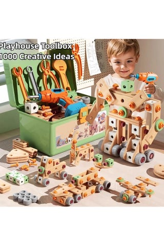 145PCS Kids Tool Set with Electronic Drill – STEM Construction Toy for Boys & Girls, Fun Educational Pretend Play Kit for Home, Indoor Learning Gift in UAE! - pzsku/ZF773B062B828A5E77D41Z/45/1753778797/601e1186-ab40-4029-b16b-8d15eb1e2482