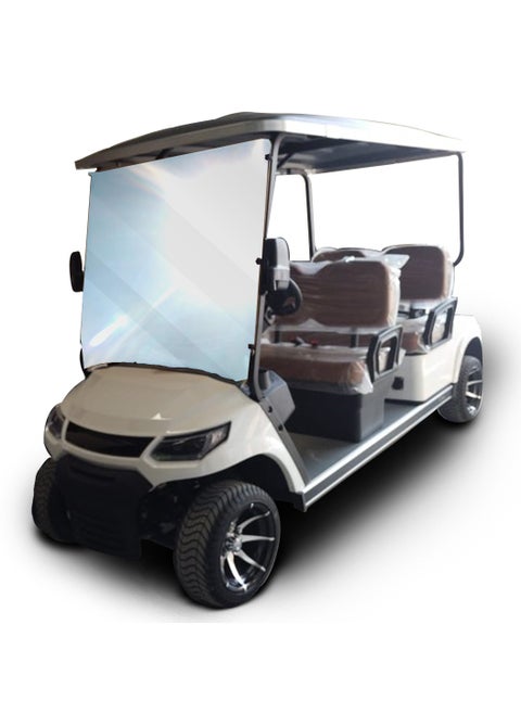 ELECTRIC GOLF CAR 4-SEATER FRONT FACING