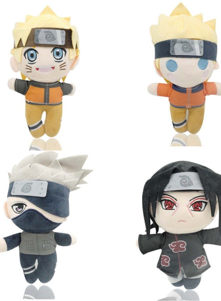 Anime Naruto Plush Toys Cute Cartoon Stuffed Plush Doll For Fans Birthday Gifts 25cm - Image 3