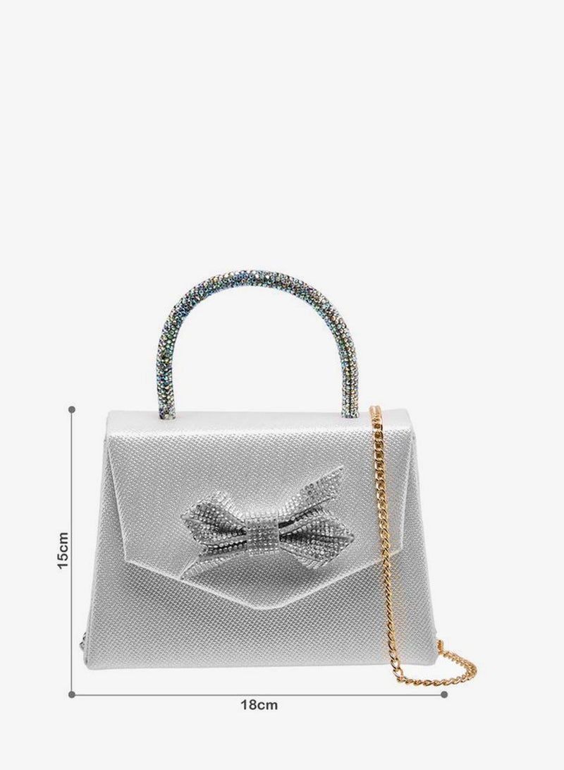 Flora Bella By Shoexpress Crossbody Bag with Chain Strap - Image 2