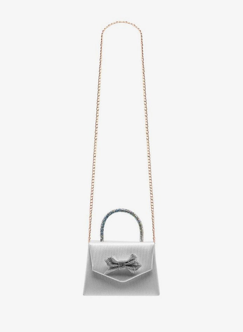Flora Bella By Shoexpress Crossbody Bag with Chain Strap - Image 3