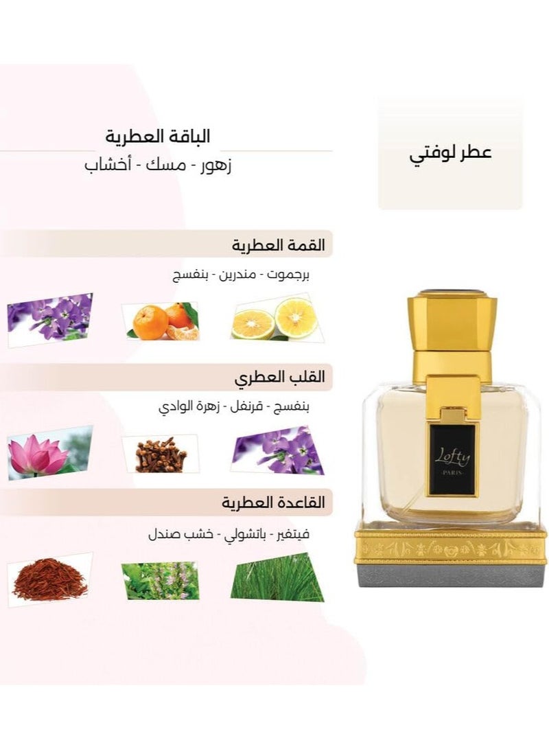 درعه ماء عطر لوفتي 100ملليلتر - Image 3
