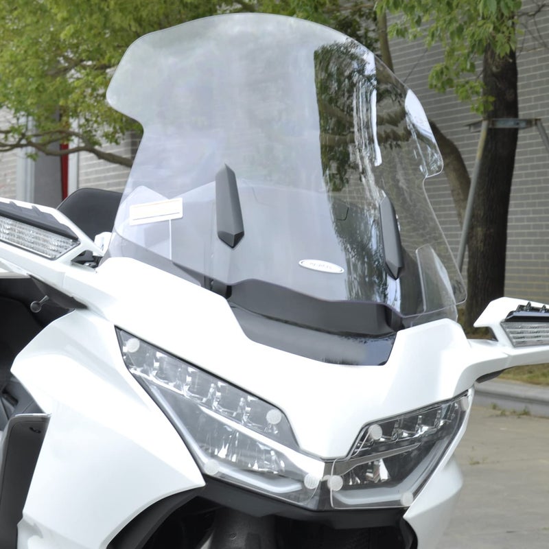 Panical 23 Front Windshield Wind Deflector Enlarged Shield for Honda Gold Wing GL1800 F6B 20182025 Motorcycle Polycarbonate