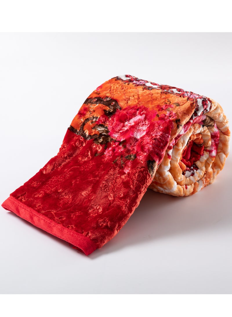 ستارجولد بطانية غائمة فاخرة بطبقة واحدة مصنوعة من خيوط البوليستر المغزول بنسبة 100%، تم الحصول عليها من البوليستر البكر وهو مناسب للشتاء وموسم الأمطار 155 × 210 سم 5.5 رطل - Image 3