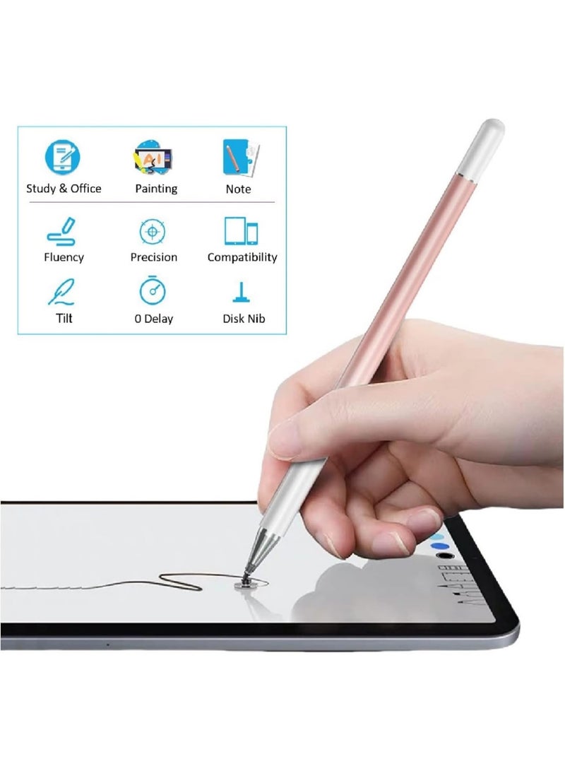 قلم Stylus ل Samsung Galaxy Tab Tab A9 + / A8 / A7 / A7 Lite ، حساسية عالية ودقة سعة ، قلم Stylus ل Apple iPad / iPad Pro / Fire HD / Microsoft / Surface / جميع أجهزة اللمس (أسود) - Image 3