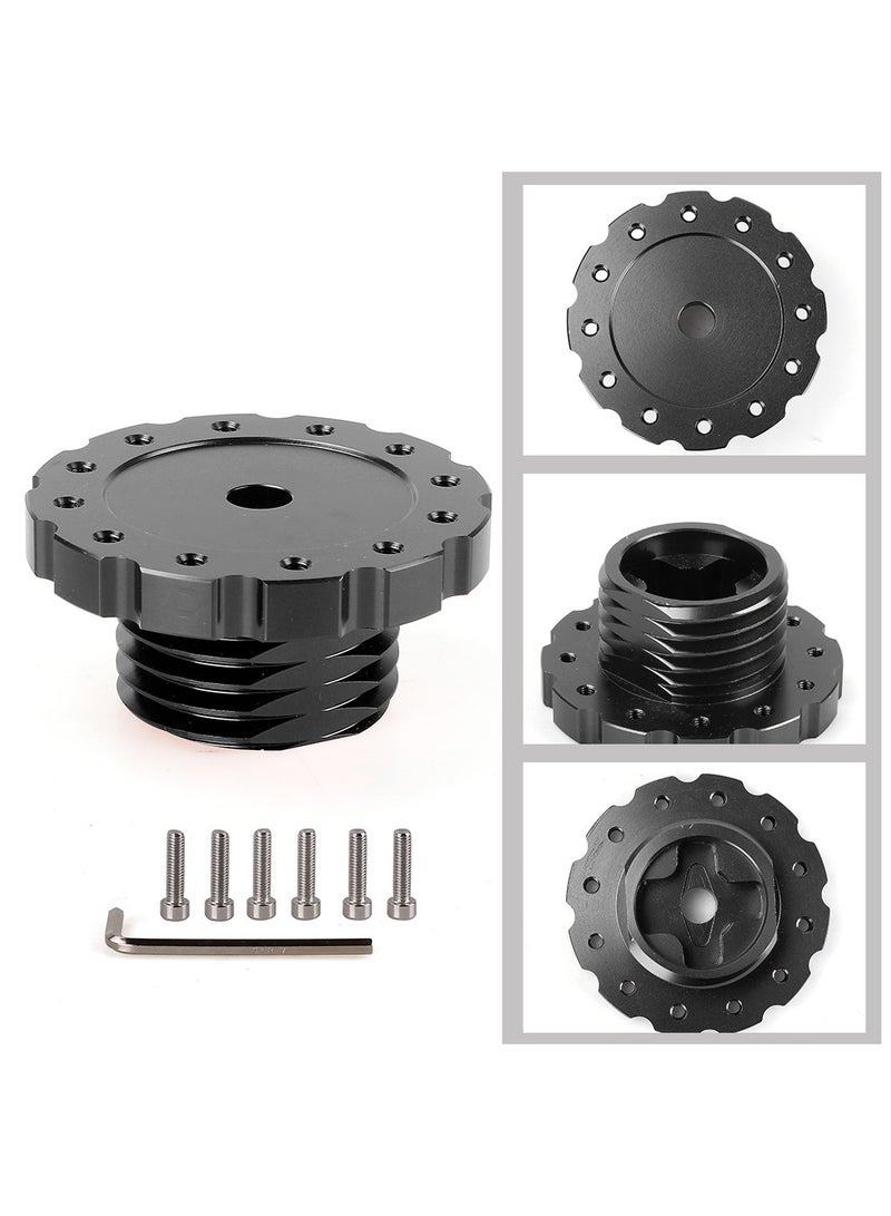 Sim Racing Gaming Steering Wheel Adapter, Aluminum Steering Wheel Adapter for T300, T500, TS-PC, TS-XW - Image 2