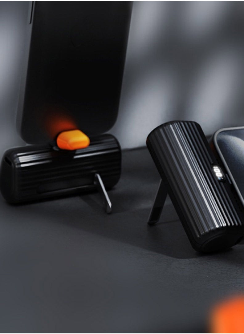 GreenLion GreenLion Pocket Power Bank Type-C Output 5000 mAh Black  - Image 2