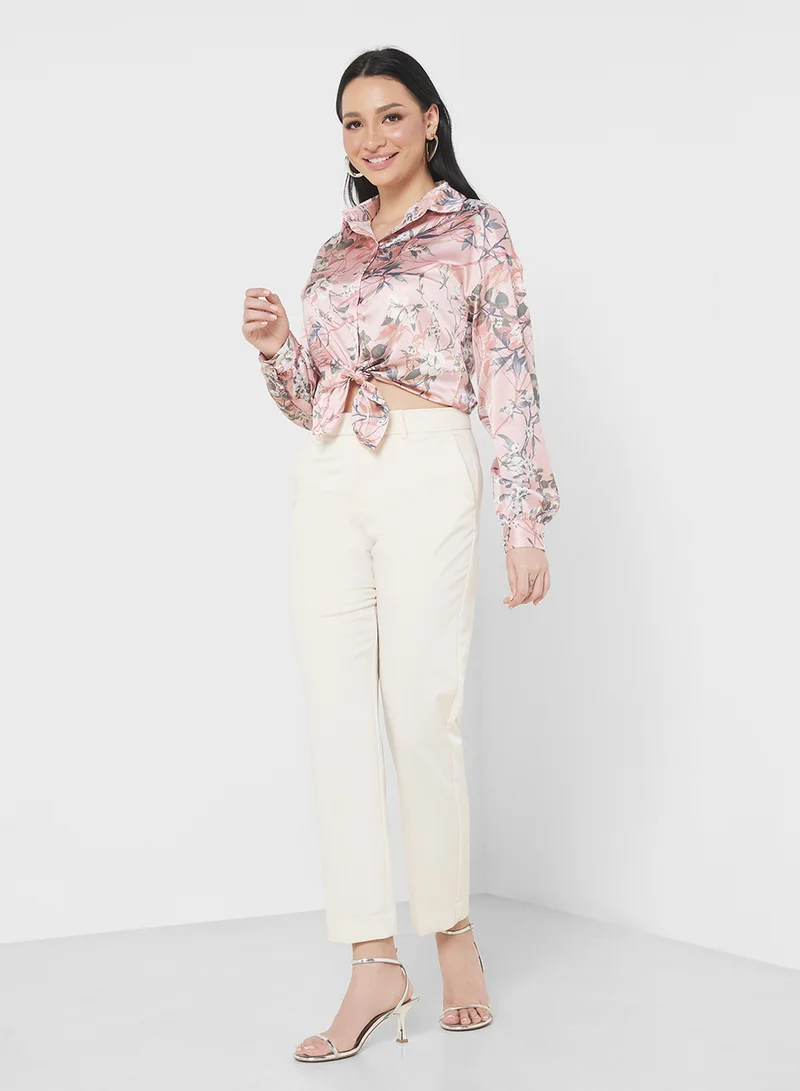 GUESS Floral Printed Top