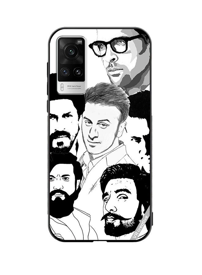 VR CREATIVE Protective Case Cover For Vivo X60 Pro Bolyywood Actors Design Multicolour - Image 1