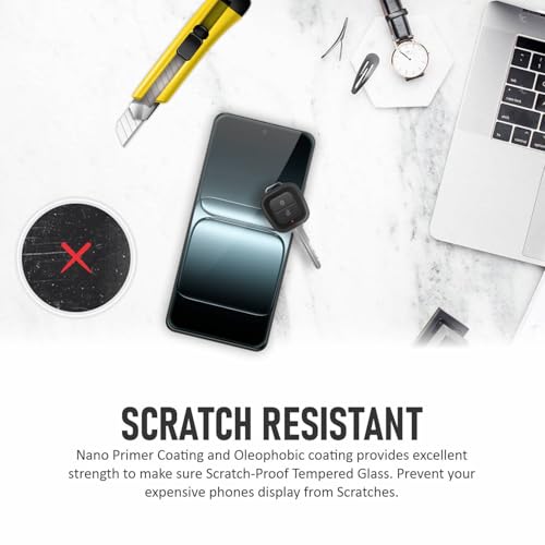 SupCares Tempered Glass for OnePlus Nord 5, OnePlus 15R and Ace 5 Ultra (6.83 Inch) With Installation Kit | Military-Grade Gorilla Screen Protector | Edge to Edge Coverage | Black - Image 5