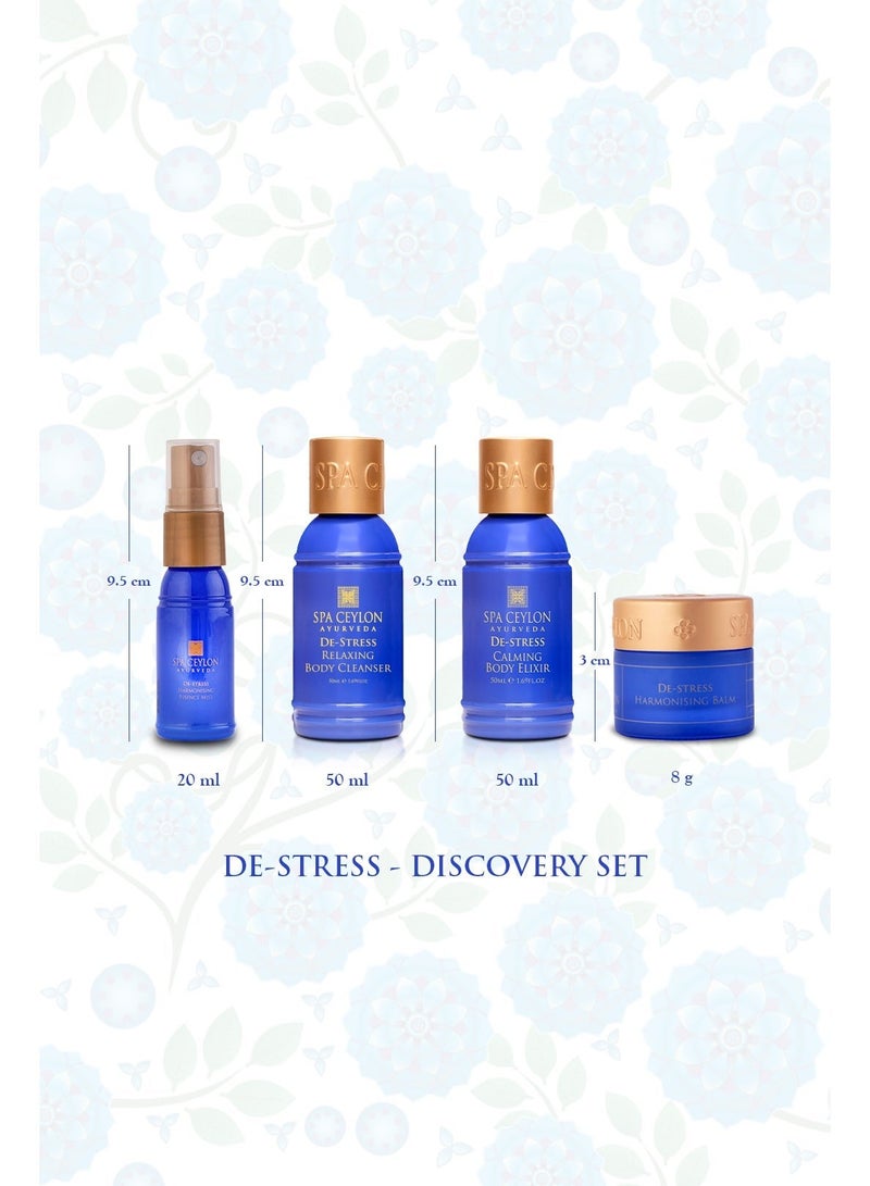 SPA CEYLON De-Stress Discovery Set | Ayurvedic Spa Kit For Body And Mind Harmony | Body care set | Gift set - Image 2